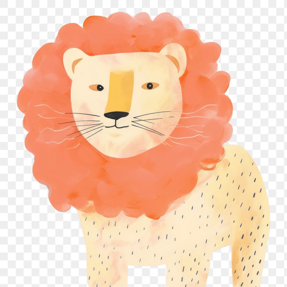 PNG  Memphis lion background art backgrounds cartoon.