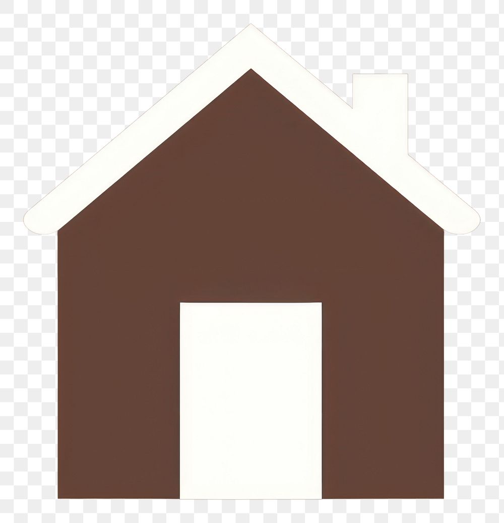 PNG  House icon architecture building symbol.