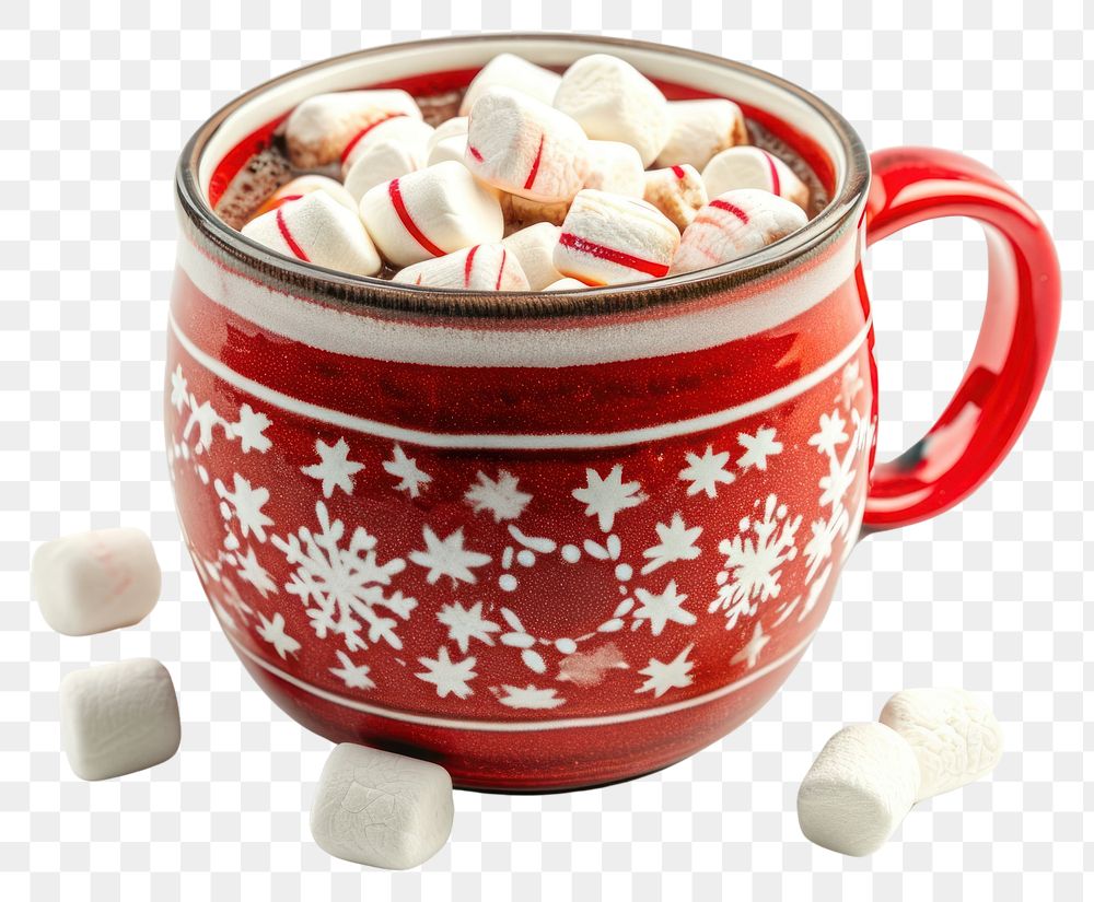 PNG  Hot chocolate drink mug confectionery.