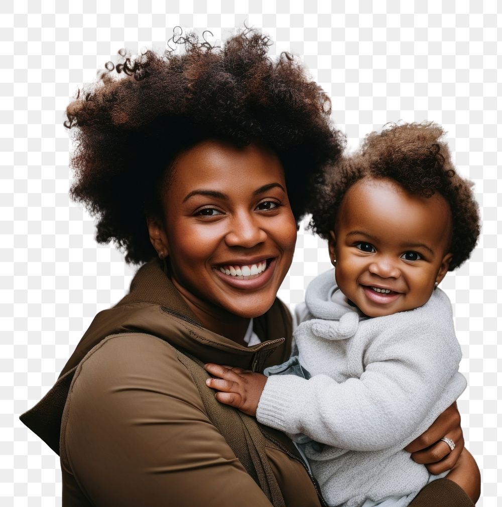 PNG Mother holding her baby photography portrait smiling. AI generated Image by rawpixel.