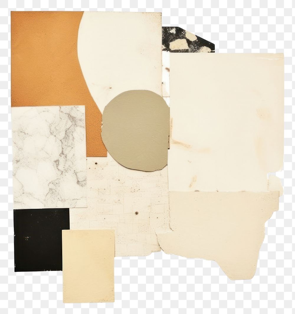 PNG  Craft paper collage element backgrounds pattern art.