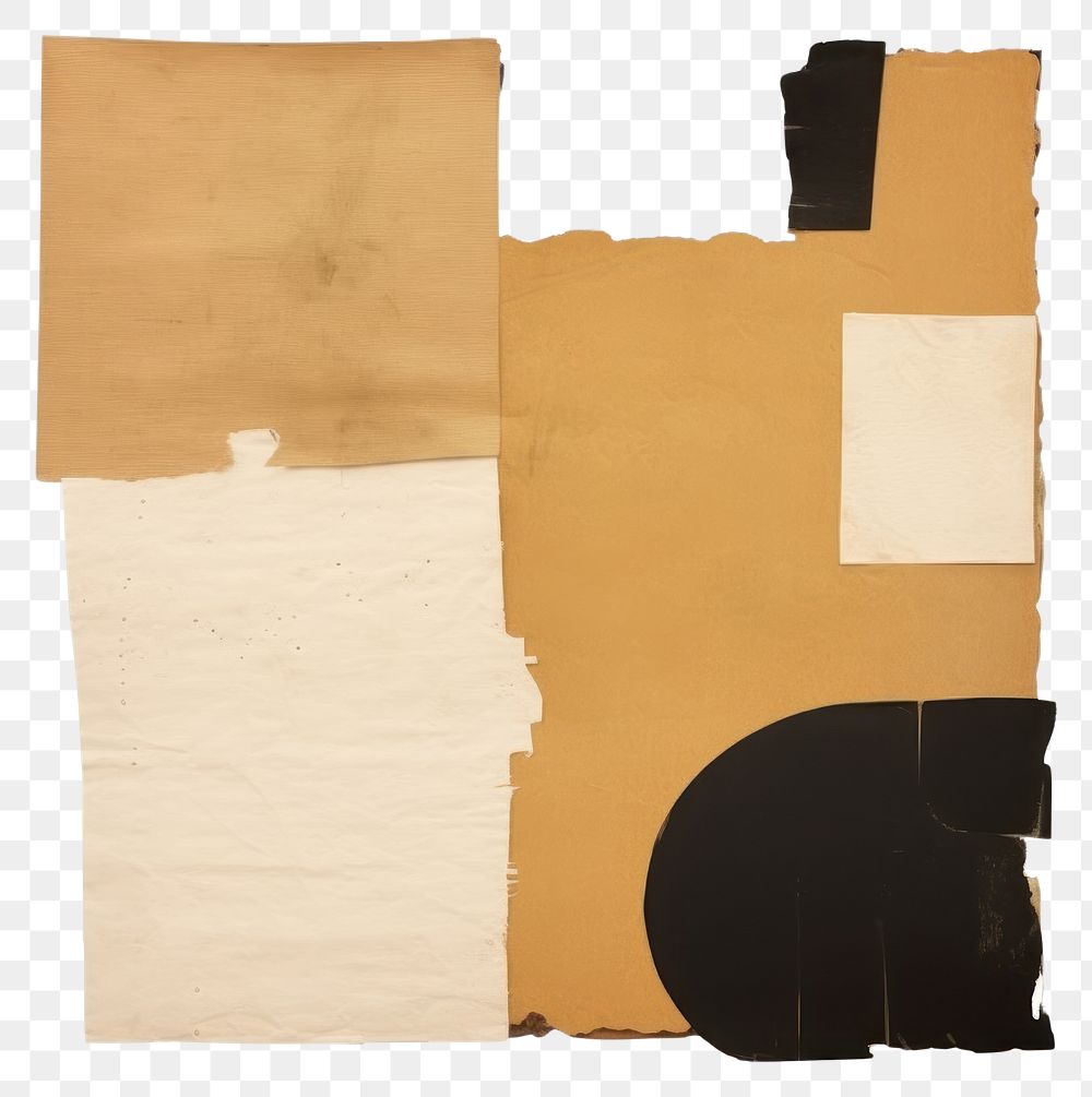 PNG  Brown paper collage element backgrounds art white background.