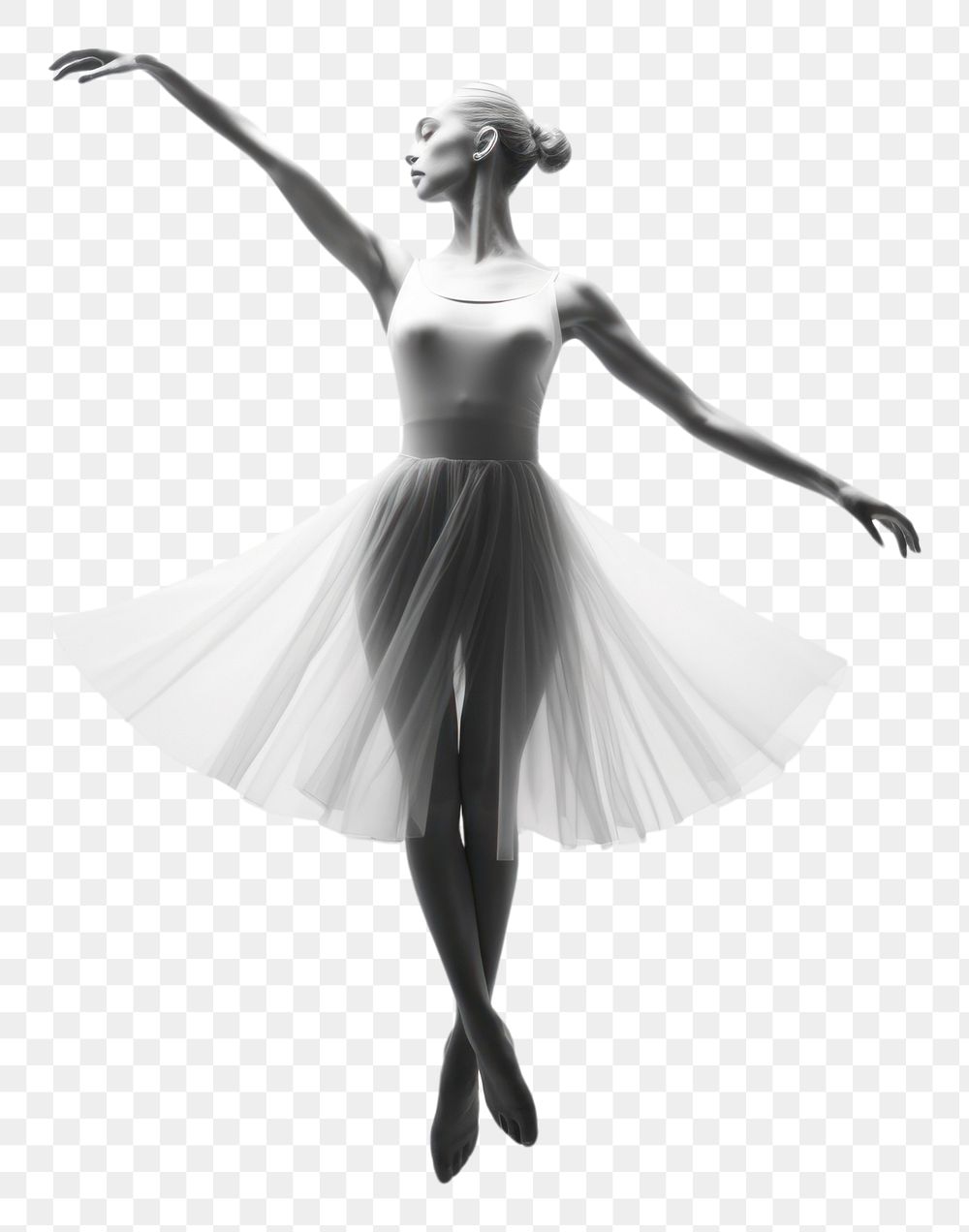 PNG  Ballerina dancing ballet adult.