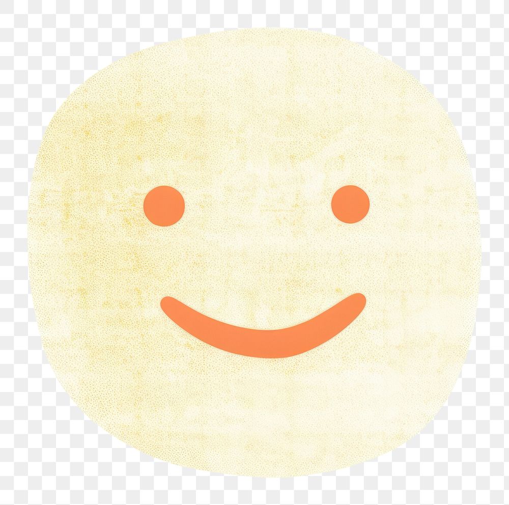 PNG  Cute emoji white background anthropomorphic happiness. AI generated Image by rawpixel.