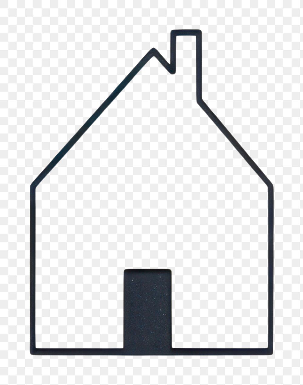 PNG Drawing shape house architecture.