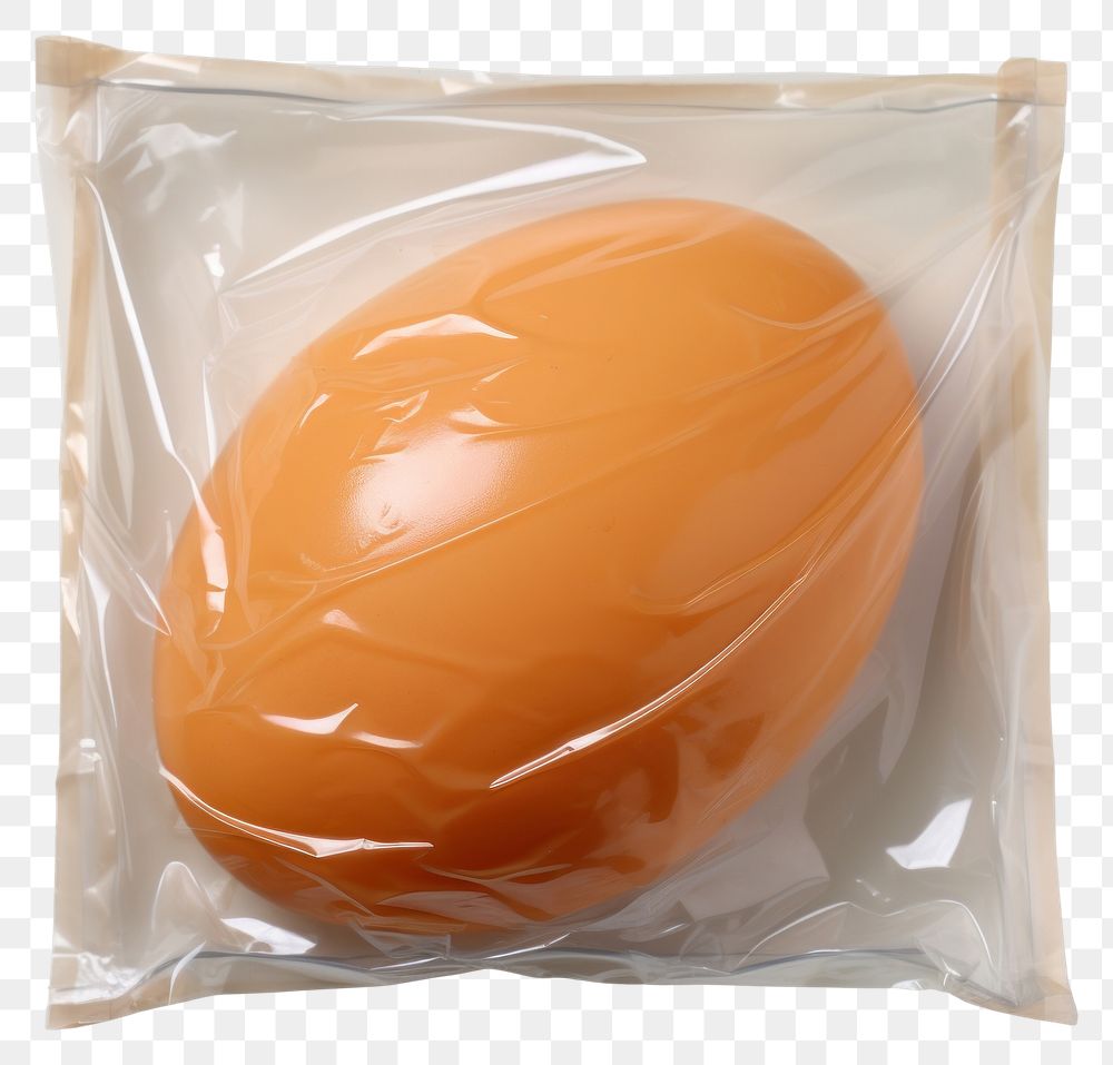 PNG  Plastic wrapping over an egg food freshness furniture.