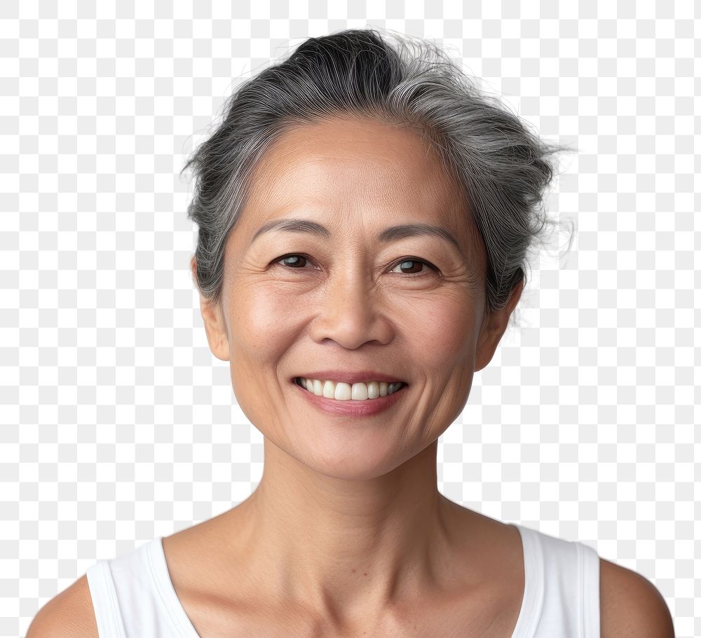 PNG Cleaning face smile portrait adult.