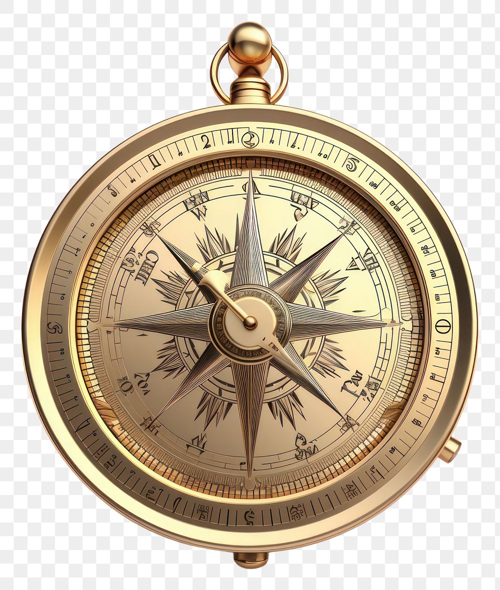PNG Compass gold white background investment.