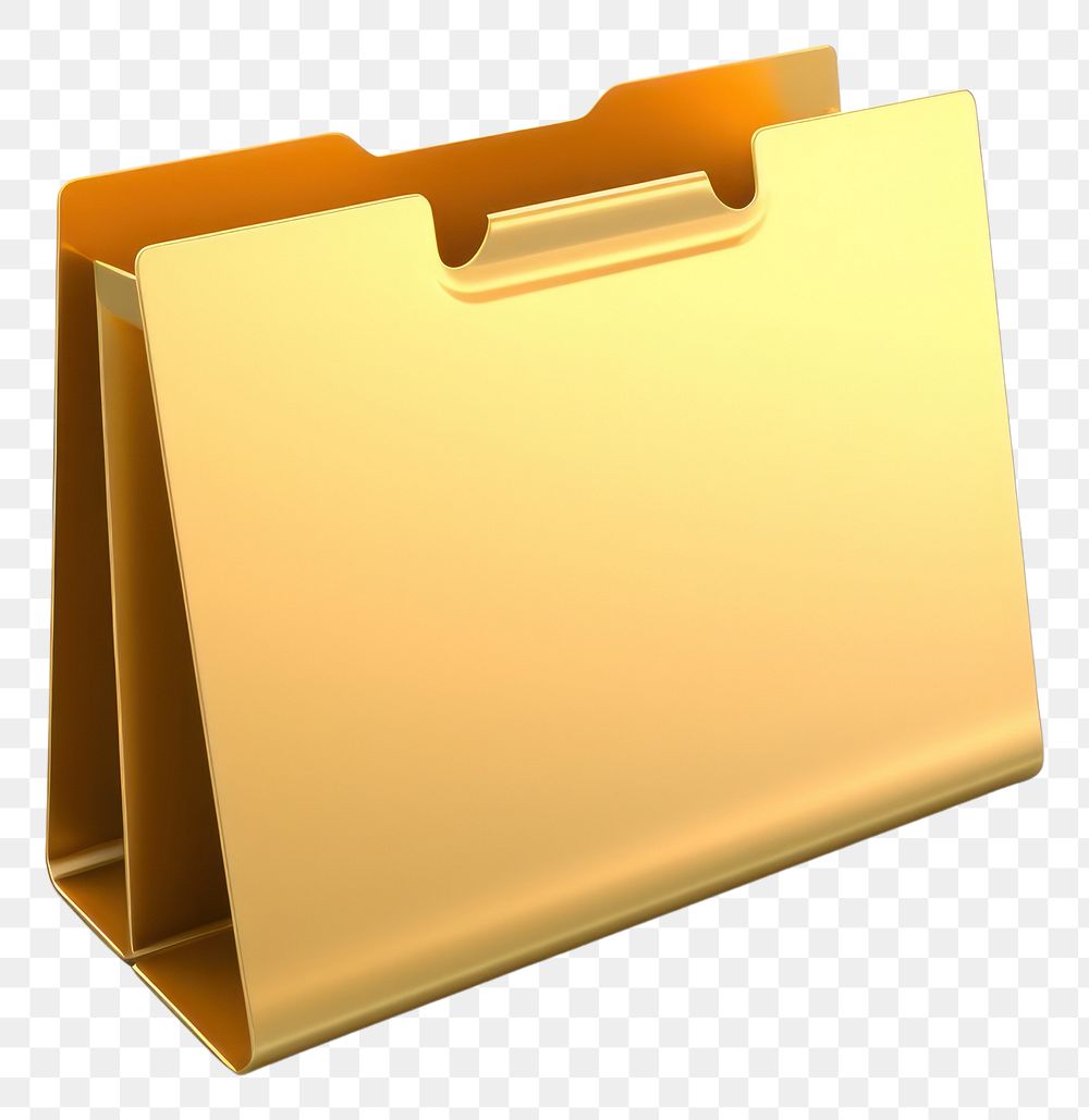 PNG File icon gold white background rectangle.