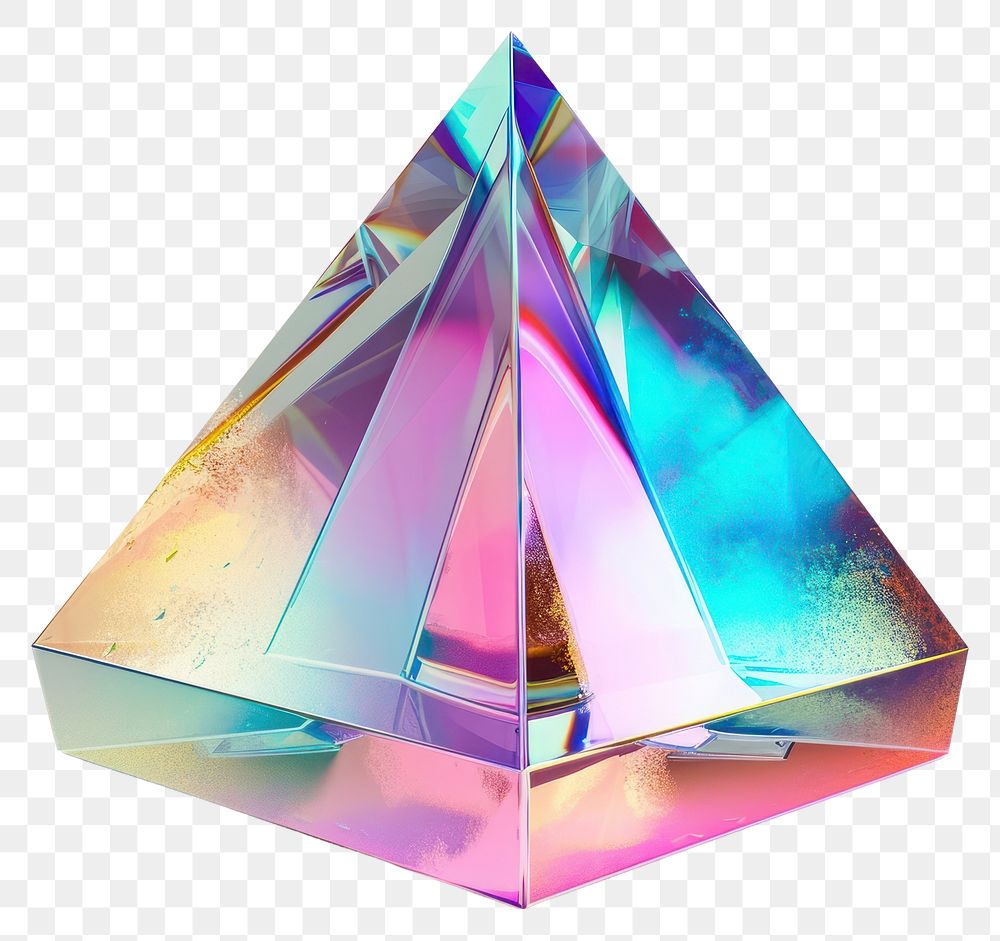 PNG Prism iridescent white background architecture gemstone.