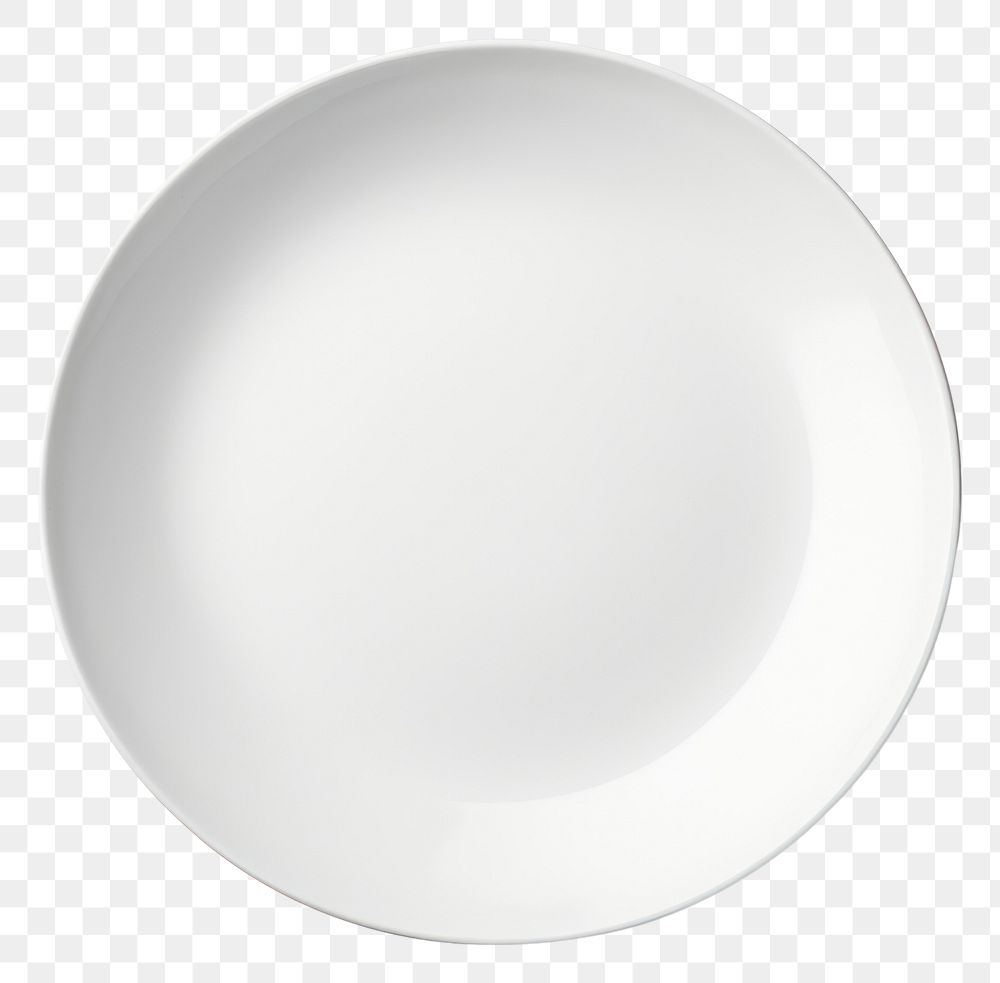 PNG  Porcelain platter plate white.