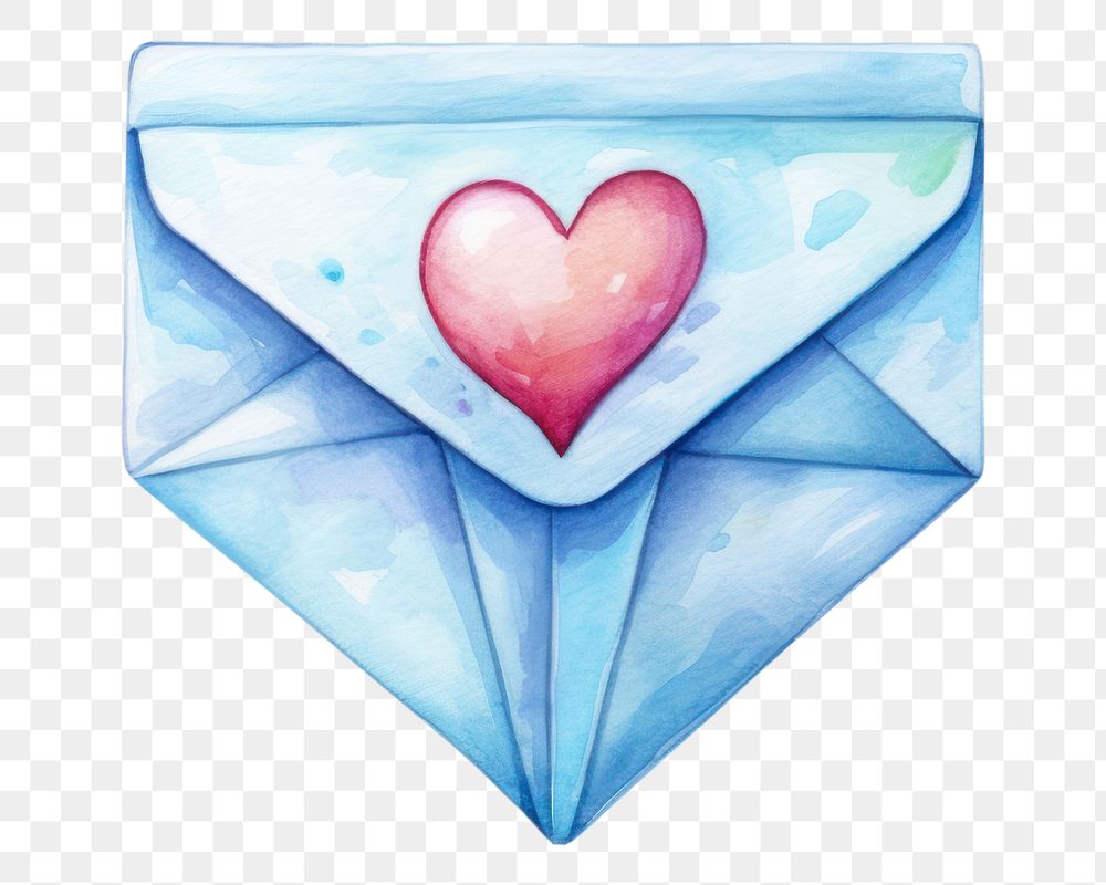 PNG Sky letter envelope heart mail.