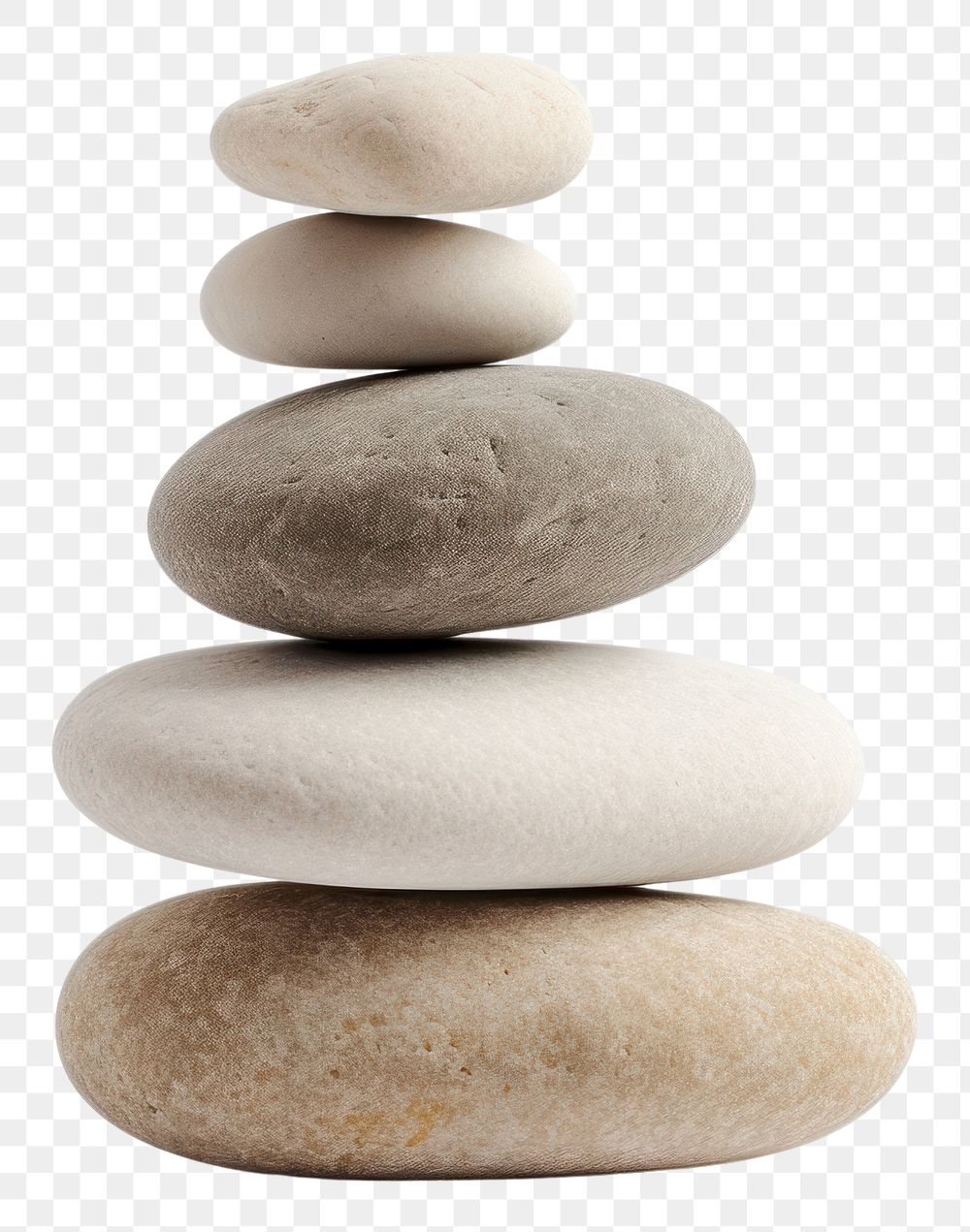 PNG  Balance pebble stone white background.