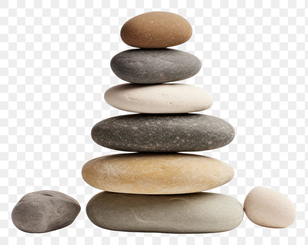 PNG  Balance pebble stone pill.