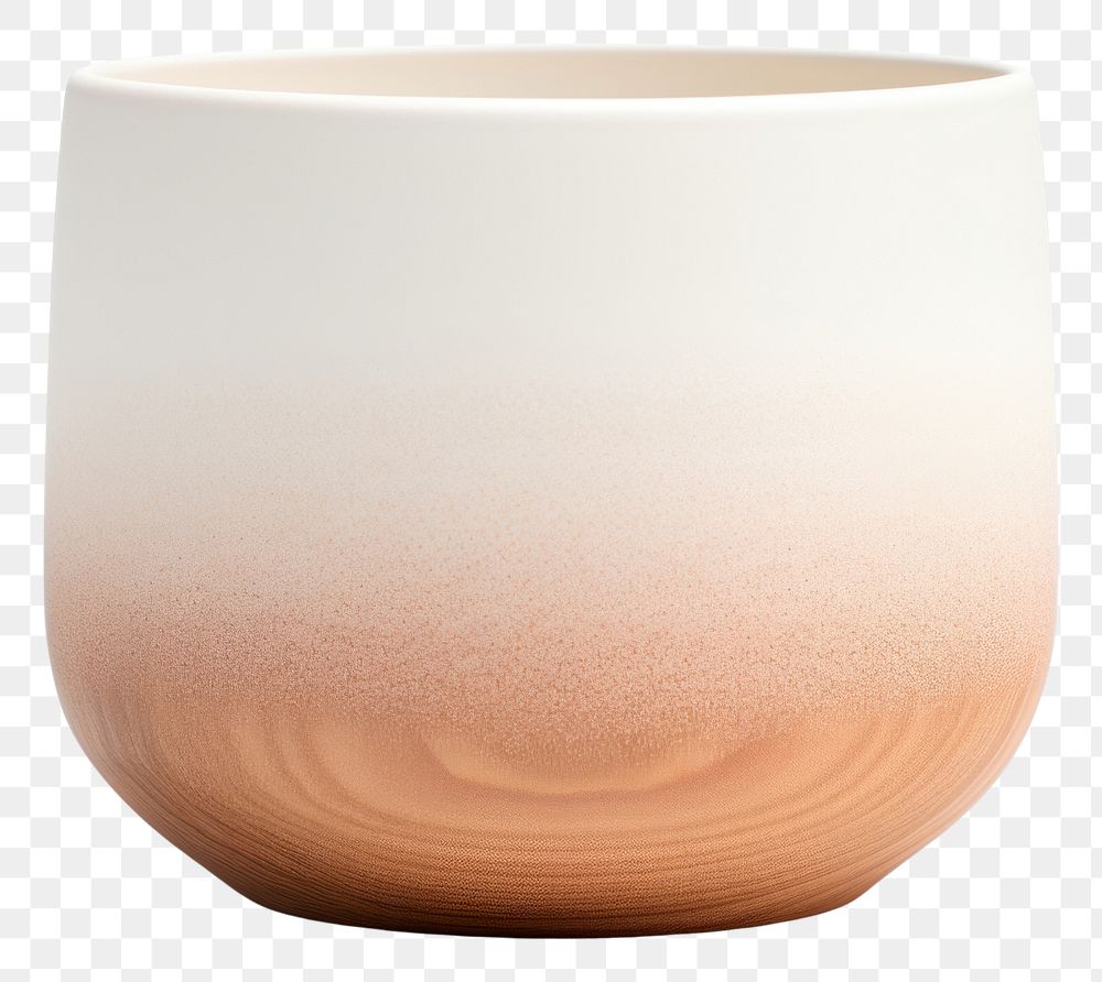 PNG Pottery off-white planter pottery porcelain bowl.