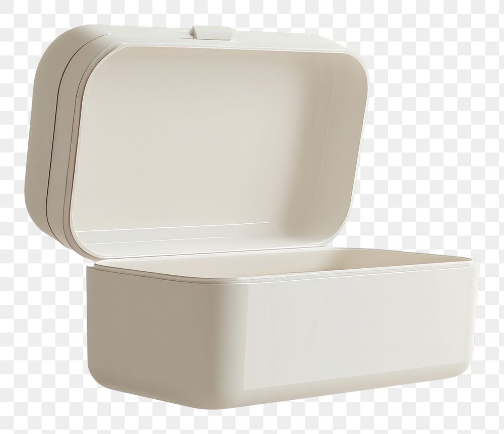 PNG Lunch box mockup white simplicity rectangle.