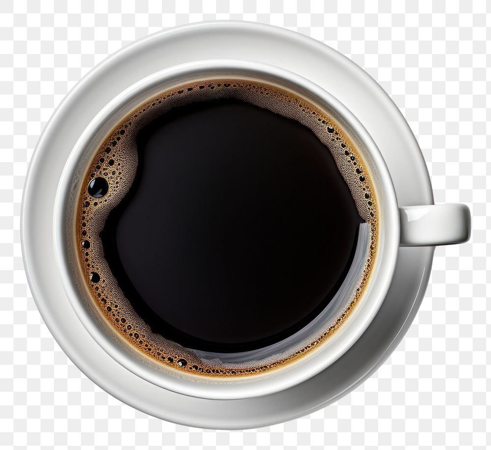 PNG Black coffee cup drink mug.