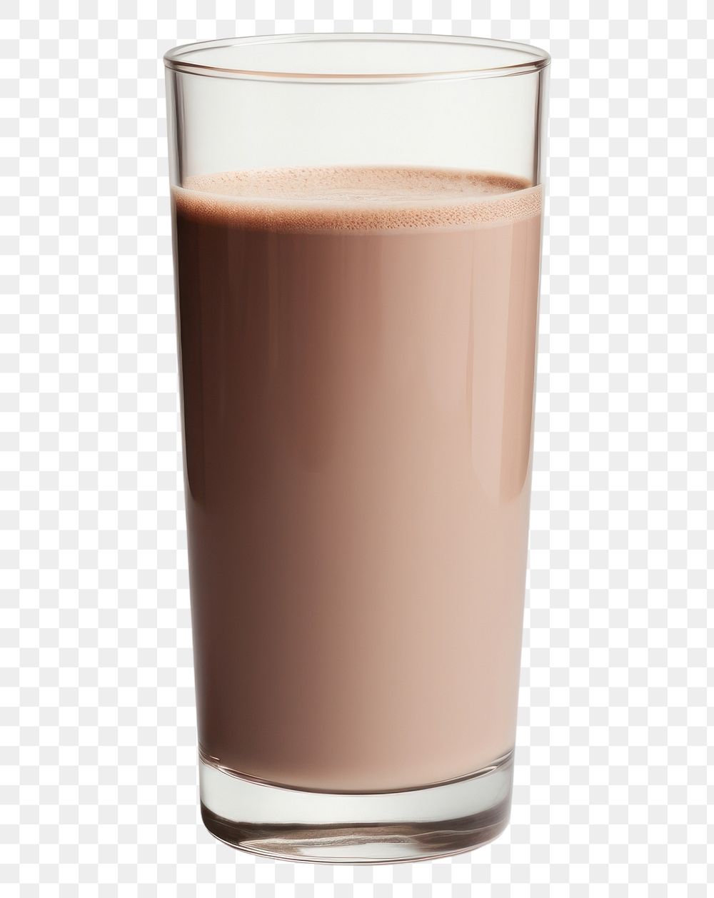 PNG Chocolate milk juice drink glass.