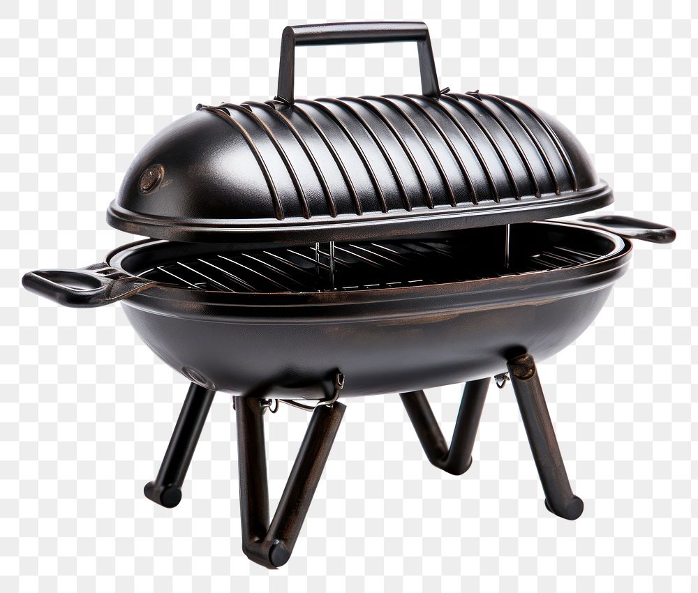 PNG Charcoal grill grilling food white background.
