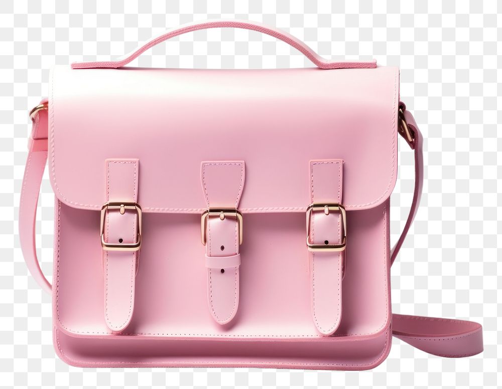 PNG Pink female bag briefcase handbag purse.