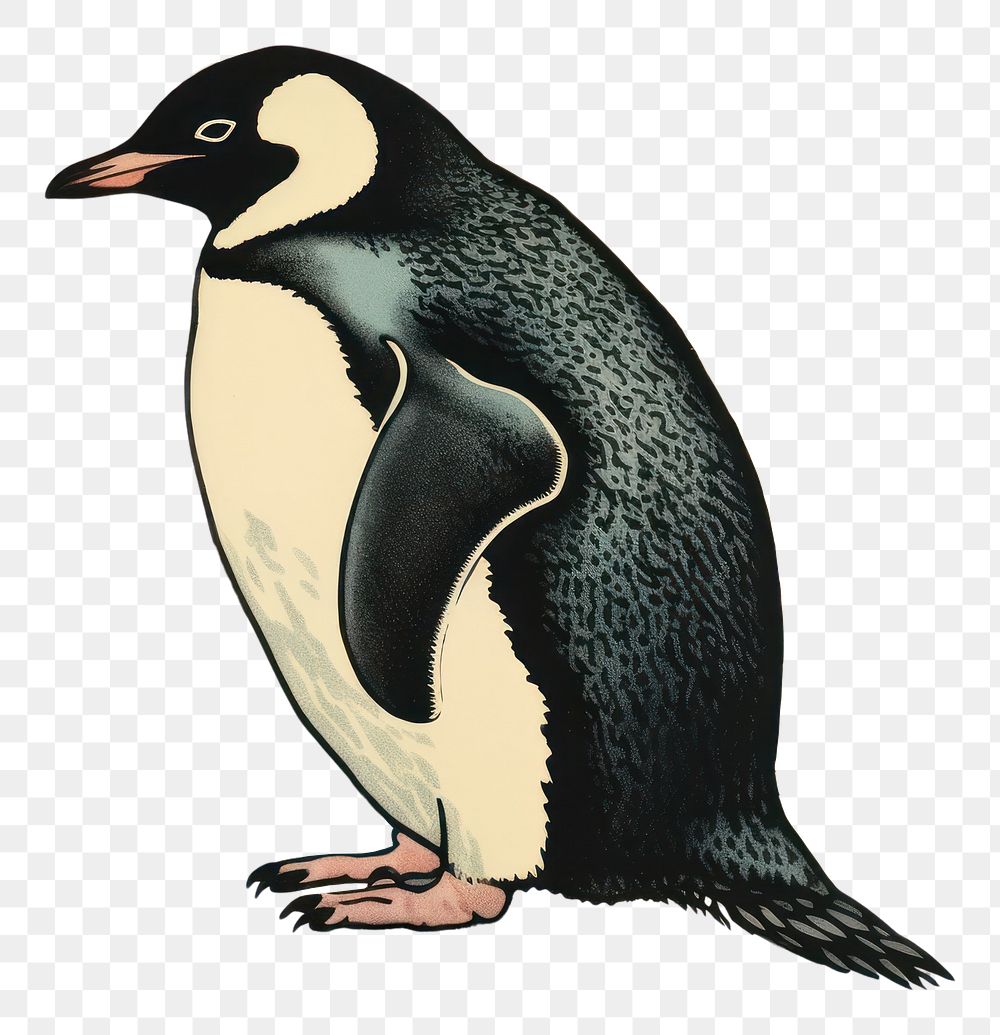 PNG Penguin animal bird sky.