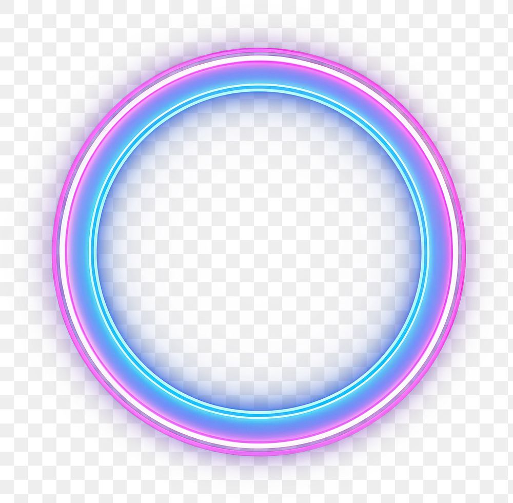 PNG  Circle white color neon background light night illuminated. AI generated Image by rawpixel.