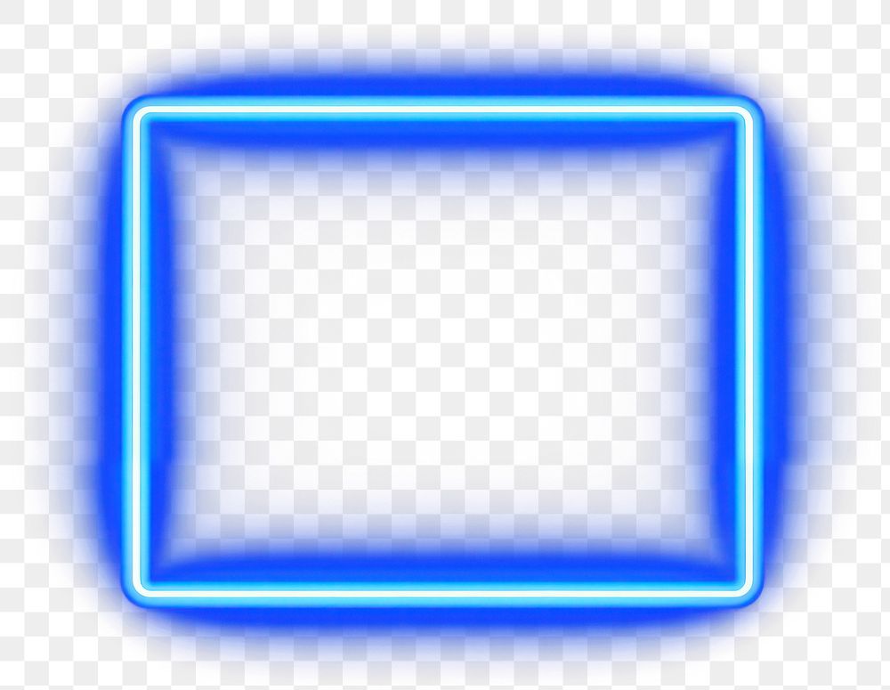 PNG  Square frame neon background backgrounds light illuminated. AI generated Image by rawpixel.