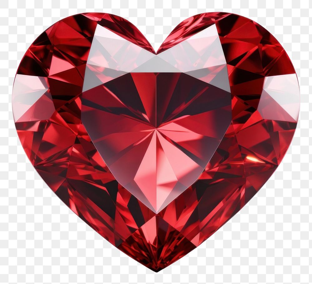 PNG Gemstone jewelry diamond heart.