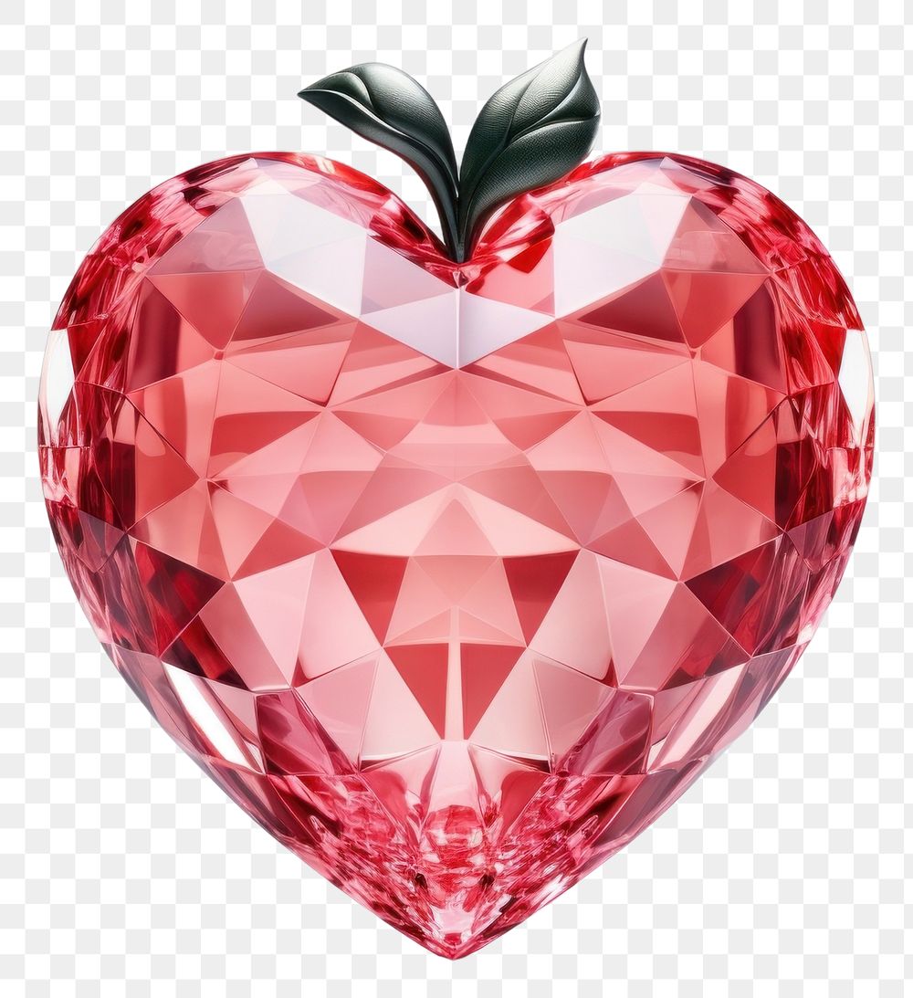 PNG Jewelry heart watermelon strawberry.