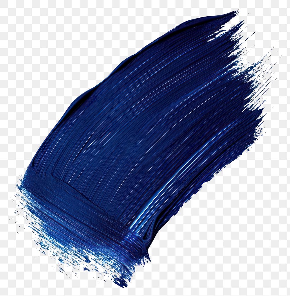 PNG Pastel dark blue brush stroke paint white background splattered.