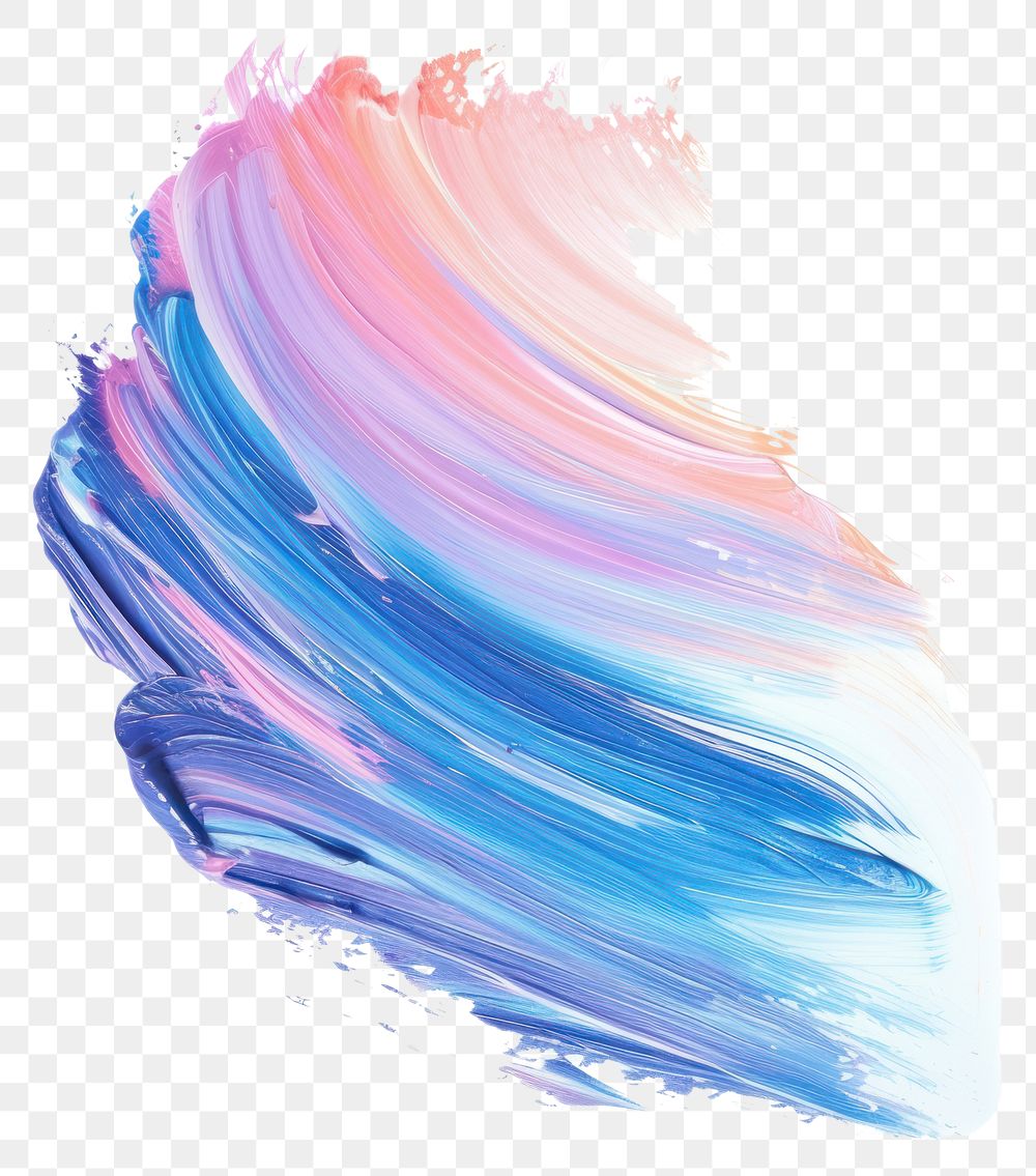 PNG Pastel wave brush stroke backgrounds paint white background.