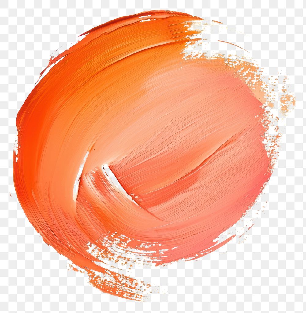 PNG Peach brush stroke backgrounds paint white background.