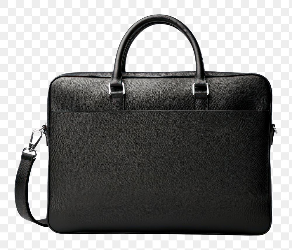 PNG Bag briefcase handbag white background.