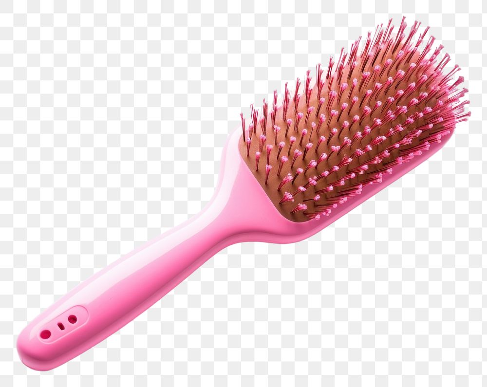 PNG A Pink hairbrush toothbrush tool pink.