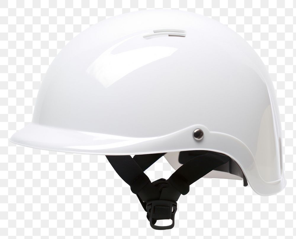 PNG A Plastic Medium Helmet helmet white white background.