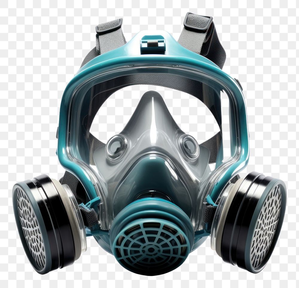 PNG Respirator white background tomography protection.