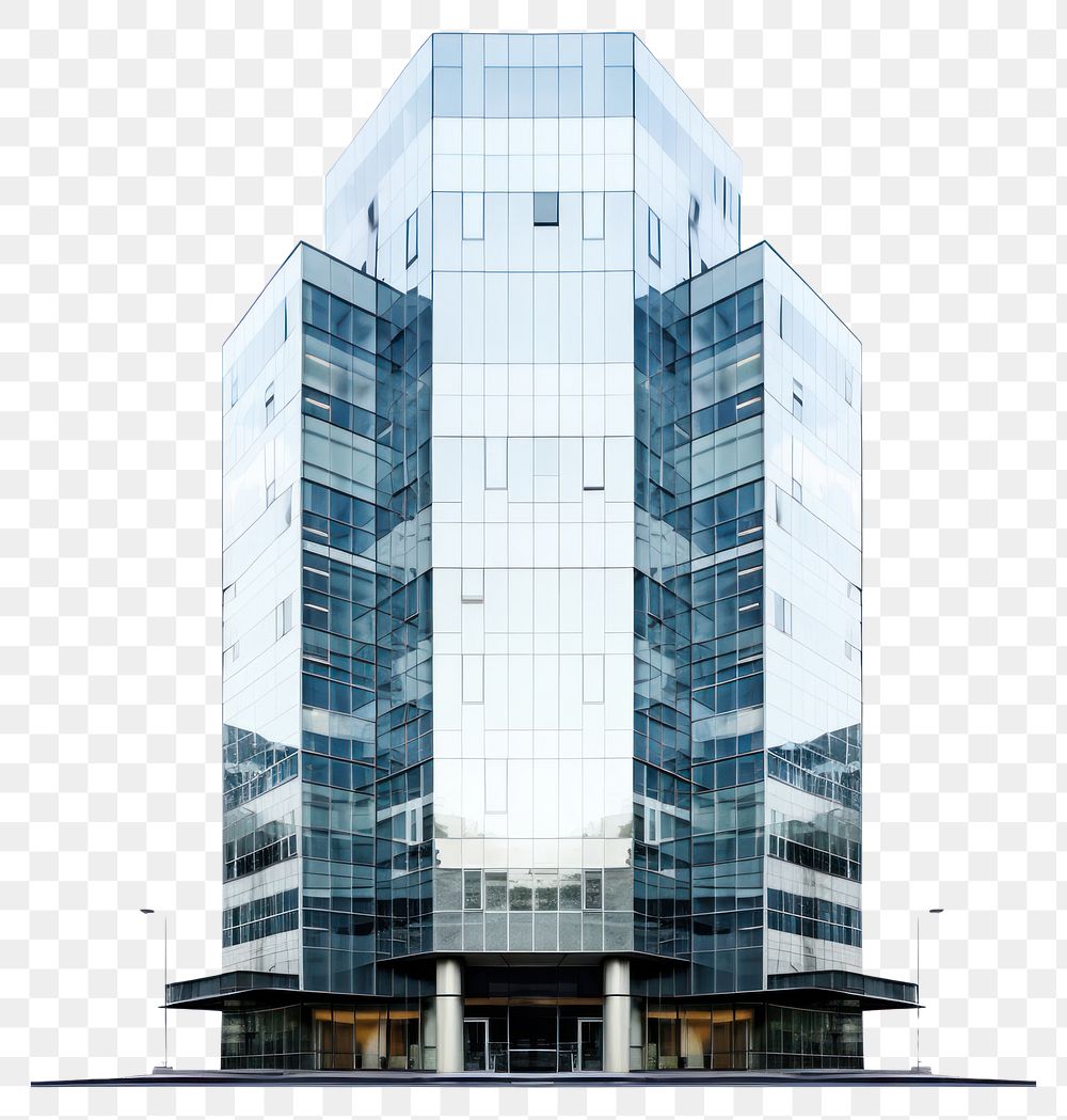 PNG  Building architecture city headquarters.