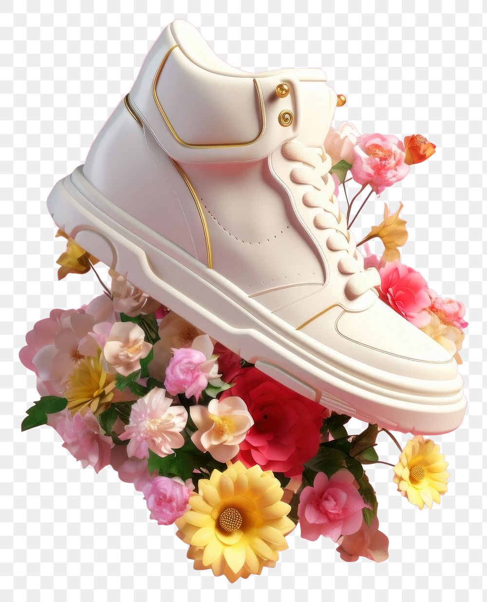 PNG Footwear flower plant shoe.