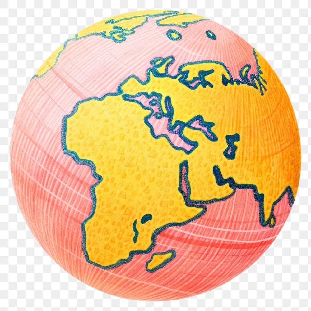 PNG Planet globe space ball.