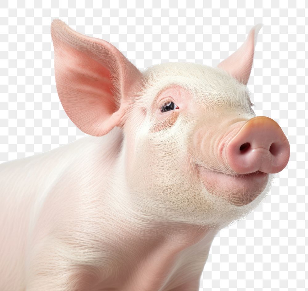 PNG Smiling pig animal mammal investment