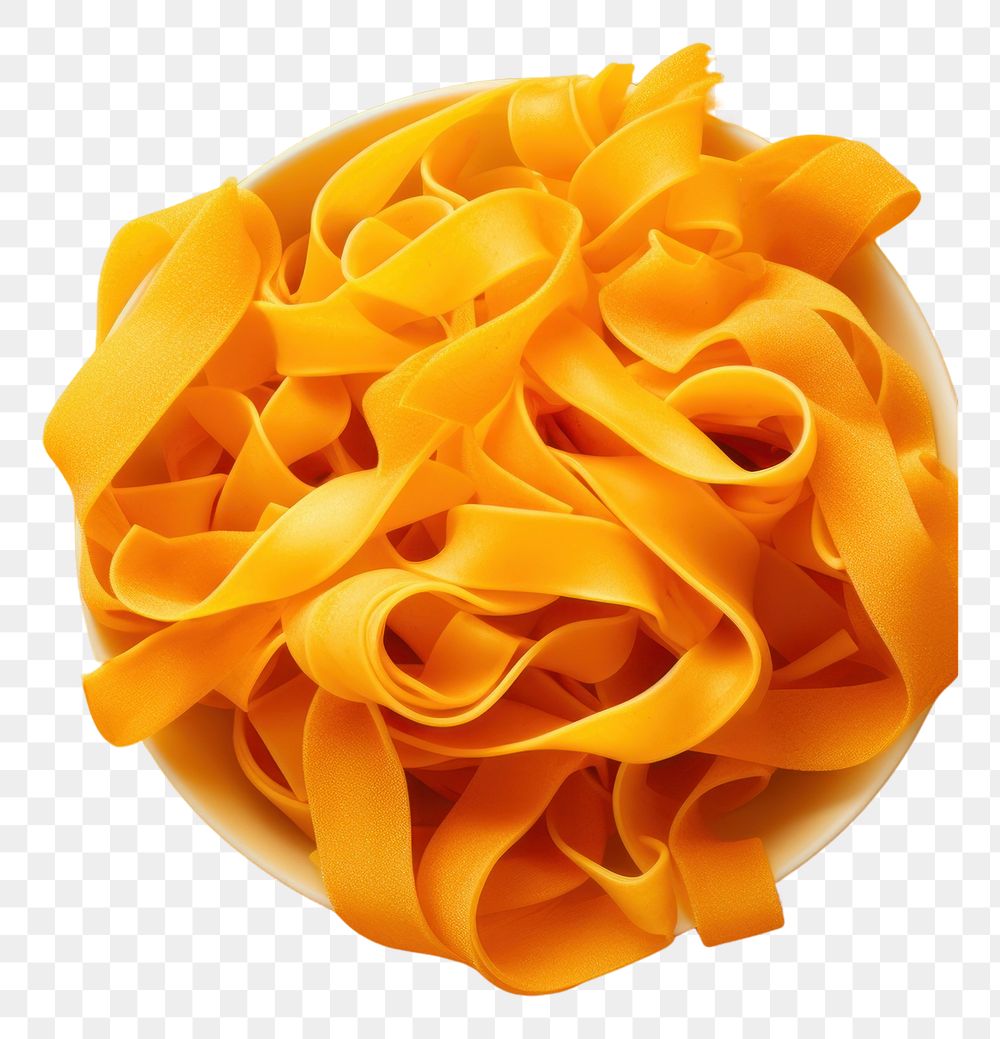 PNG Pasta yellow food fettuccine. AI generated Image by rawpixel.