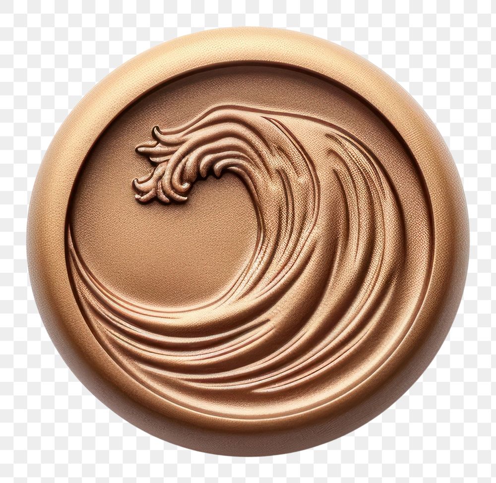PNG Seal Wax Stamp wave white background confectionery accessories.