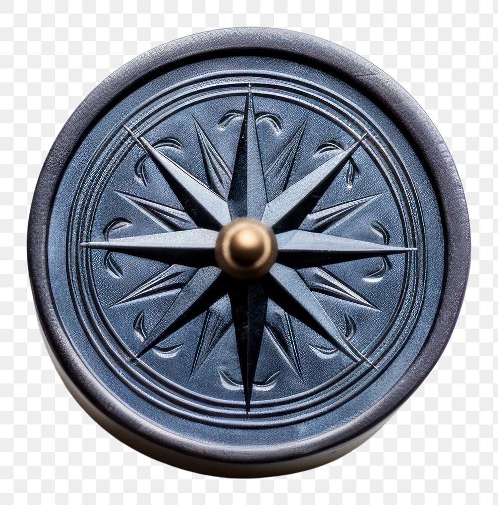 PNG Seal Wax Stamp compass white background accessories accessory.