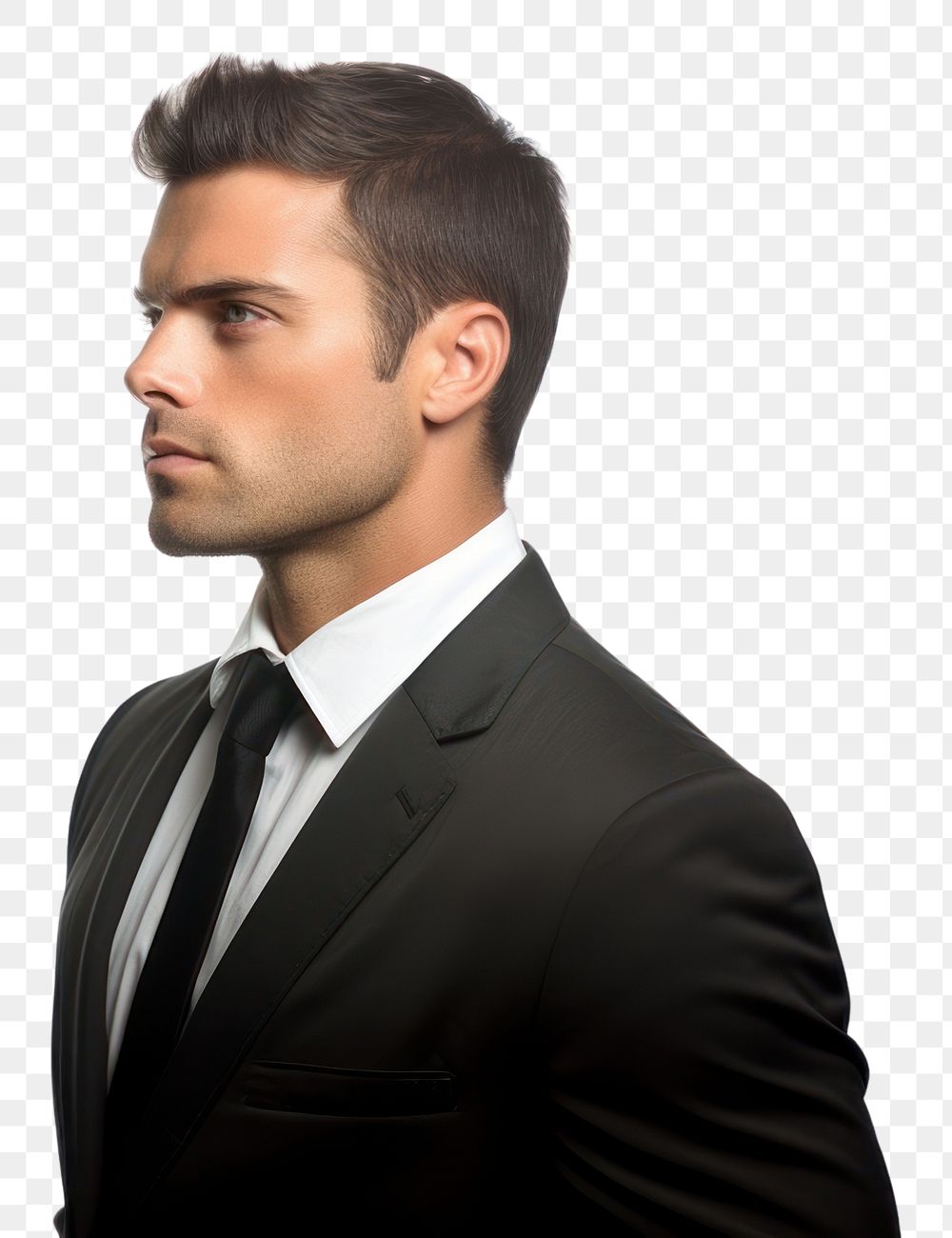 PNG Confident businessman portrait tuxedo adult.