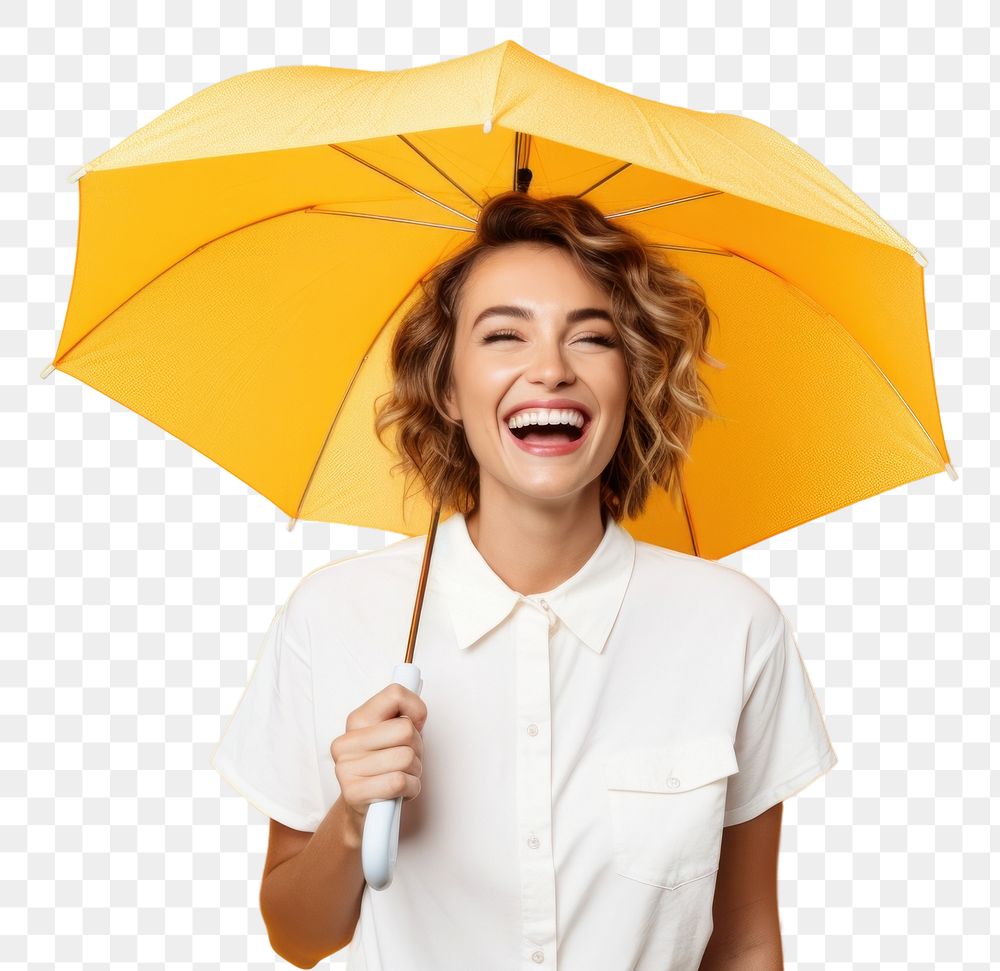 PNG Laughing young white woman adult joy protection.