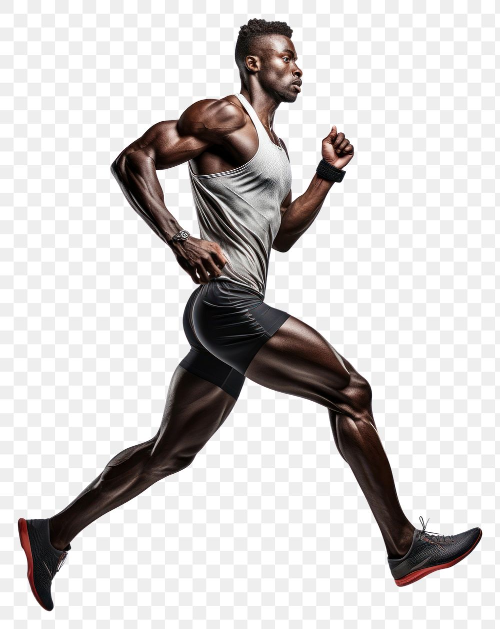 PNG Man athlete running jogging adult white background.