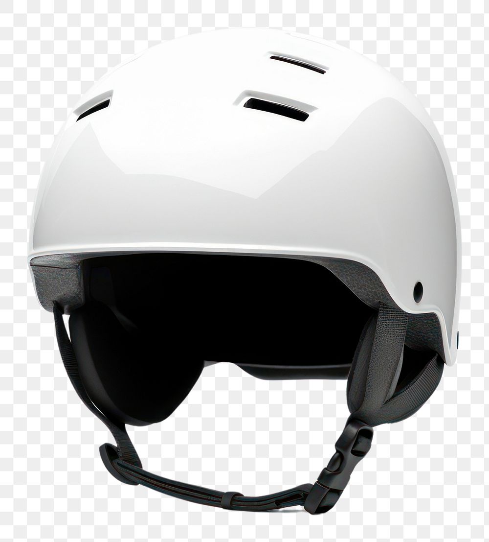 PNG  A white helmet white background protection headgear.