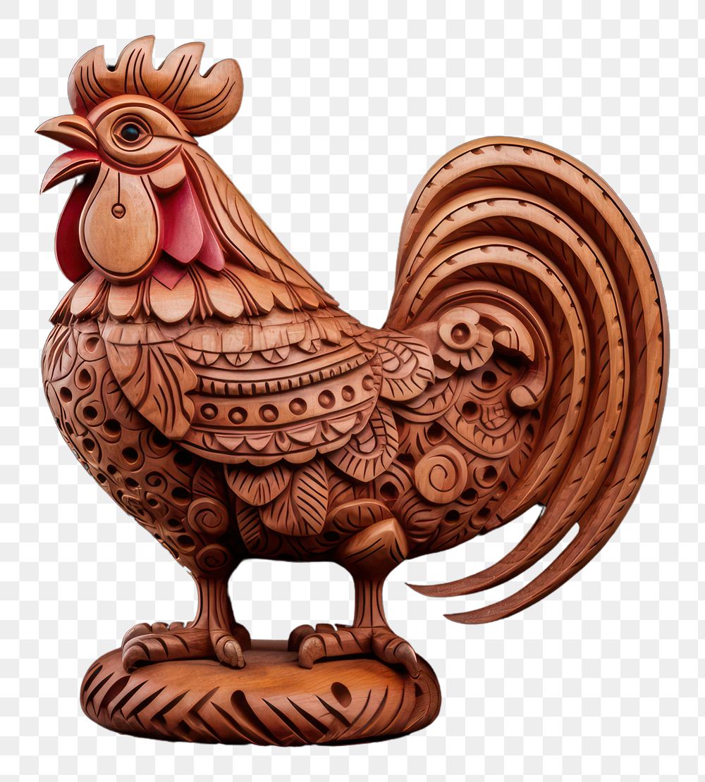 PNG A chicken poultry animal bird. AI generated Image by rawpixel.