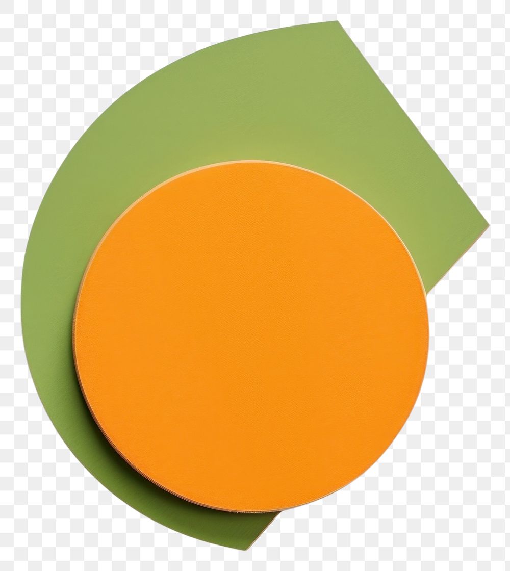 PNG  A sticky notes in the shape of an orange green white background simplicity. AI generated Image by rawpixel.