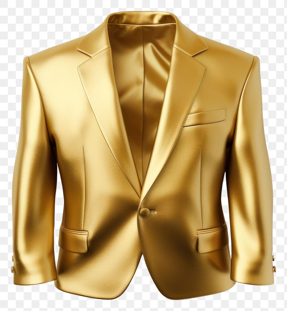 PNG Business suit gold blazer tuxedo.